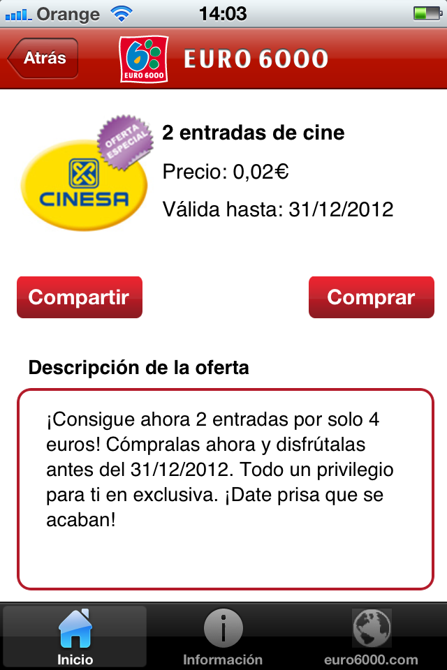 iPhone Screenshot 1